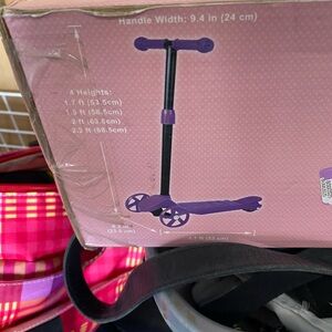 Purple Kids Scooter